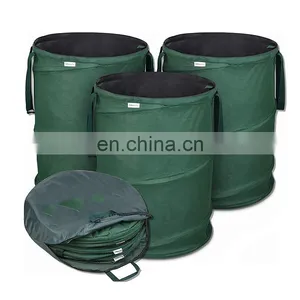 Waterproof Lawn Bags Reusable Heavy Duty Large Pop up Yard Bag thumbnail-5