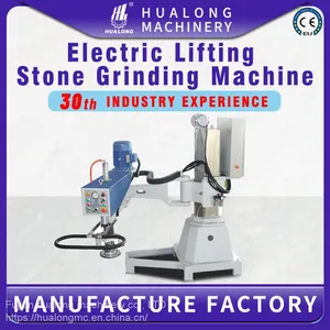 Hualong Machinery Manual Type Stone Slab Polishing Machine for Granite Marble Quartz Slab Italy Customized Product thumbnail-1