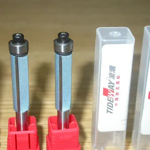 TIDEWAY INDUSTRIAL GRADE FLUSH TRIM BIT 2 FLUTE HIGH QUALITY ROUTER BITS thumbnail-2