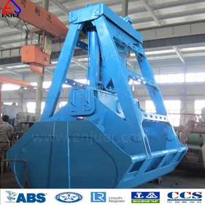 24t 10cbm Electric Hydraulic Marine Wireless Radio Remote Control Grab for Coal Mine Discharge in China thumbnail-3