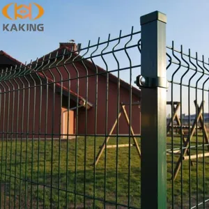 PVC Coated 3D Wire Mesh Fence Galvanized Welded Wire Mesh Fence Panel Outdoor thumbnail-1
