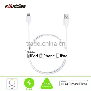 Factory Outlet 1m TPE Mfi Usb Cable for IPhone 7 6s 6 Plus 5s SE 5 thumbnail-1