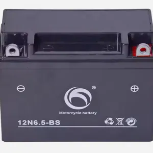 Motorcycle Battery 12N6.5-BS 12v 6.5ah Motorcycle Starting thumbnail-2