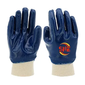 Snellsafety Jersey Liner Nitrite Safety Cuff Oil Resistant Glove thumbnail-2