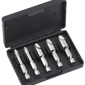 5PCS Screw Extractor Damaged Screw Remover Kit Stripped Screws DIY Hand Tools Gadgets Gifts Easily Remover 2 in 1 @ Workiotools thumbnail-1