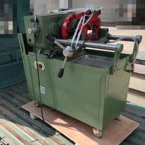 Three Speed Round Steel Threading Machine thumbnail-2