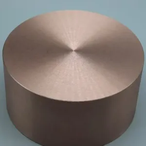 Factory Custom High Quality Sintered Tungsten Copper Alloy Round Bar Block for Electrode thumbnail-1
