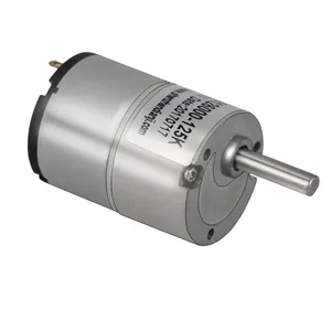 DSD Motor OEM ODM Factory Price 33 mm Gearbox Brush Motor Torque 5 Kg.cm 3.7V dc Electric Motor 24v dc Gear Motor thumbnail-2