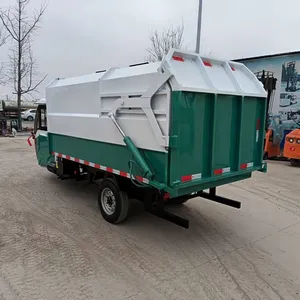 Property Electric Three - Wheeled 7 - Cubic - Meter Self - Loading and Self - Unloading Vehicle, Large - Scale Compressed Garbage Bin - Hanging Vehicle With Simple Operation thumbnail-5