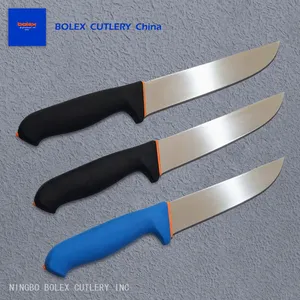 Butcher Knife Professional Meat Processing Slaughter Knives Kitchen Cleaver China Producer thumbnail-1