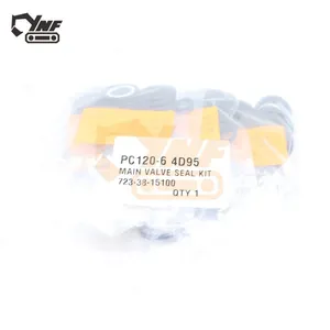 YNF Excavator 4D95 Engine Parts PC120-6 Main Control Valve Seal Kit 702-16-01542 thumbnail-4
