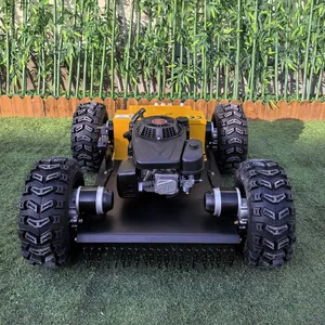 Villa Lawns Regelmäßiges Rasenmähen Vigorun 550mm Bremsmotor E-Stop Fernbedienung Allradantrieb Rasenmäher thumbnail-4