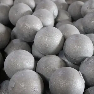Forged Steel Grinding Balls HRC55-65 Low Breakage High Impact Toughness For SAG Mill Ball Mill Mining thumbnail-1