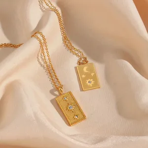 Hypoallergenic Stainless Steel Necklace Nickel-Free 304 Grade Wholesale for E-commerce thumbnail-3