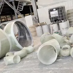 Fiberglass Reinforced Plastic Flange, Elbow, Tee, Cross - Customization Supported, Desulfurization Tower Pipe Fittings, Yutai Environmental Protection thumbnail-4