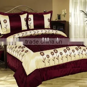 3Pcs Embroidery Comforter Set thumbnail-1