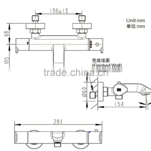 Thermostatic Shower Mixer Water Filter Bathroom Faucet thumbnail-5