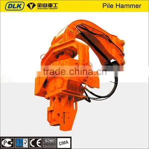 Excavator Mounted Hydraulic Vibro Pile Hammer thumbnail-1