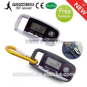 High Accuracy Portable 3d Sensor Multifunction Pedometer thumbnail-2