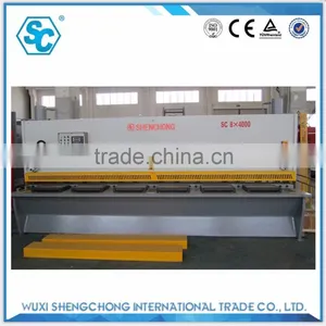 QC11YK 8X4000mm Fast Hydraulic Pendulum Shearing Machine thumbnail-3
