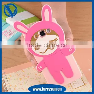 Cute Carton Animal Design Lovely Bear Silicone Phone Case for Iphone thumbnail-3