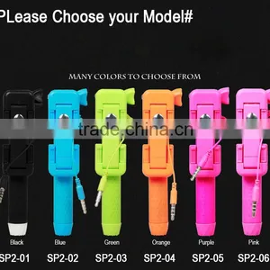 Fashion Design Self-pole Monopod With Cable Take Pole Handled Stick,Since the Shaft thumbnail-1