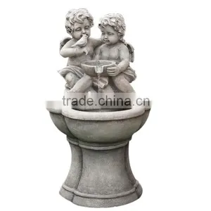 New Products Carved Stone Finish Outdoor MGO Fountain thumbnail-1