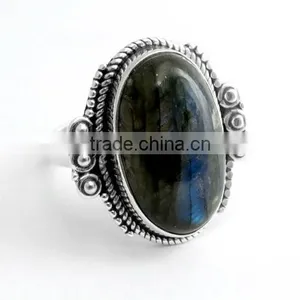 The Best Response Labradorite 925 Sterling Silver Ring thumbnail-1