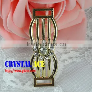 2015 Fashion Lady Shoes Buckles, Swimwear Buckle, Crystal Rhinestone Ribbon Buckle for Bikini Decoration thumbnail-4