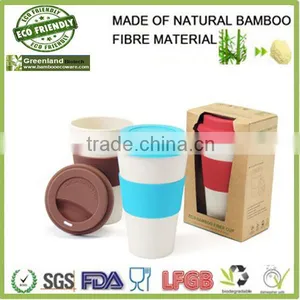 Christmas Bamboo Fiber 300ml Water Cup,colorful Coffer Mug thumbnail-4
