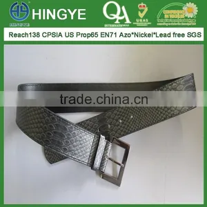 Grey PU Belt ,Lady's pu Belt,women Belt --- E1412054 thumbnail-1