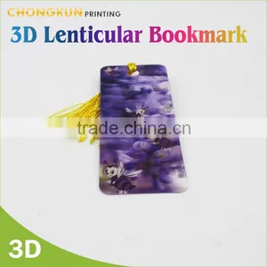 Custom Gift Lenticular Bookmark, 3d Bookmark With Tassel for Gift thumbnail-5