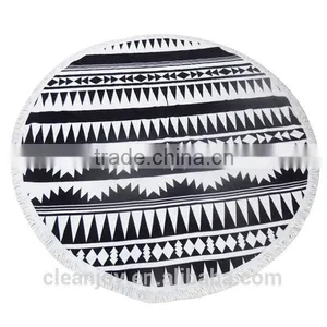Cartoon Characters Stock Lot Cotton Large Round Beach Towel thumbnail-5