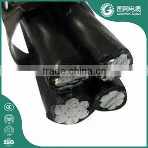 Power Transmission Line Bare Aac Neutral Core Triplex Abc Cable With ce Ccc Certificate thumbnail-1