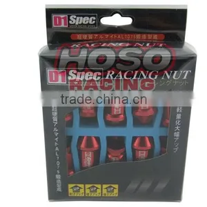 D1 Spec M12X1.5 Aluminum L:40MM Wheel Nuts /Lock Nut Hot Sale For Racing Car thumbnail-5