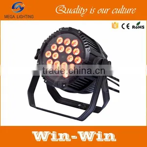 Waterproof Stage Light RGBW 4in1 DMX Ip65 18*10w Led Par thumbnail-3