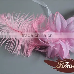 Wholesale Masquerade Mask Ostrich Feather Decorations thumbnail-4