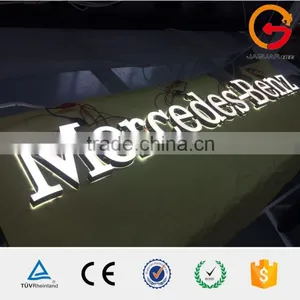 2016 Wholesale Customized Led Logo Light for Mercedes Benz Car Chrome Emblem Logo thumbnail-4
