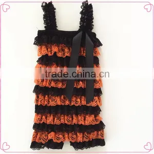Hot Sale Bulk Infant Rompers High Quality Lace Baby Rompers Pretty Newborn Rompers Wholesale thumbnail-1