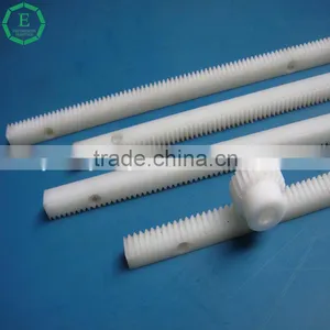 Flexible Cnc Machining Plastic Nylon Rack Gear for Sliding MC Nylon Gear Rack thumbnail-6