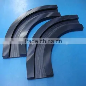 High Wear-resisting Plastic PE-HD1000 Bend Guide HDPE1000 Guide Rail thumbnail-1