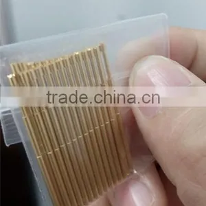 China Factory Direct Sale Gold Plated Electric Spring Loaded Plunger With Pogo Pin thumbnail-3