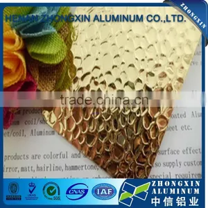Colored Pattern Embossed Aluminium Sheet AA1100 H14 thumbnail-1