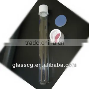High Temperature Borosilicate Glass Tube With PTFE Liner and PP Cap thumbnail-1