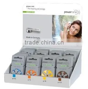 Power One Button Cell Battery for Digital Hearing Aids Zinc Air Batteries for Unitron Hearing Aid thumbnail-2