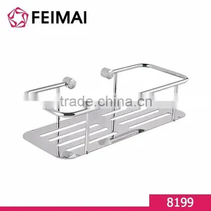 Bathroom Accessories Corner Shelf With Basket Shampoo Storage thumbnail-5