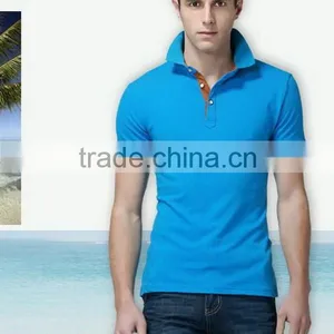 New New Coming Striped Men's Two Color Polo Shirts thumbnail-1