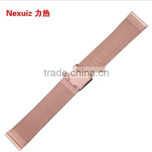 Milanese Classic Buckle Stainless Steel Watchband 24mm thumbnail-4