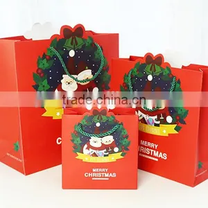 Christmas Paper Handle Bag thumbnail-2