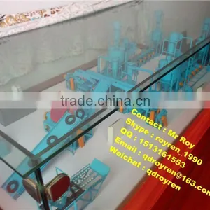 Automatic Waste Tire Recycling Line Automatic Tire Crusher Machine thumbnail-2